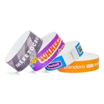 3/4" Tyvek® Full Color Imprint Custom Wristband