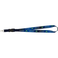 Full Color 1" Lanyard w/ Extension and D-Ring... from ASI 66887 PCNA / Bullet