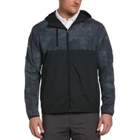 Callaway men's packable wind jacket with wind and water resistance for......