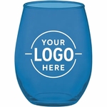 Colored Stemless Wine Glass 21 oz.