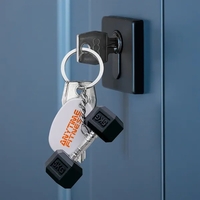 Dumbbell shaped keychain.... from ASI 52710 Lincoln Line