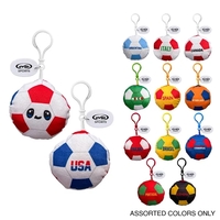 Soccer ball clips in an assortment of country flag colors.... from ASI 52710...