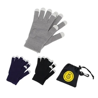 Touch-Sensitive Glove With Drawstring Pouch... from ASI 36730 Ariel Premium...