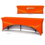 8' Spandex Stretch Table Cover (3-Sided)