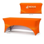 6' Spandex Stretch Table Cover (3-Sided)
