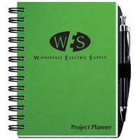 Project Planner with Pen Safe - Foil Stamped