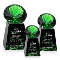 Celestina VividPrint™ Award - Black/Emerald