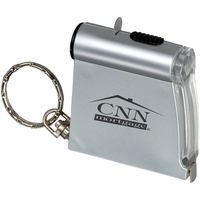 Tape Measure / Flashlight Key Tag