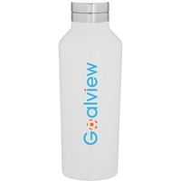 16.9 oz h2go Manhattan Stainless Insulated Water Bottle