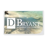 Premium 7" x 7" Full Color Microfiber Cloth in Vinyl Pouch