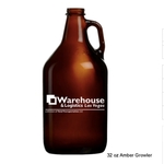 32 Oz Amber Growler
