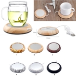 USB Cup Warmer (Light Wood)