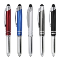 Ballpoint light stylus pen made of aluminum with a stylus on... from ASI...