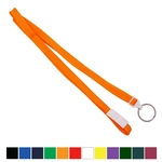 3/8" Tube Blank Lanyard with Breakaway (Split Ring)
