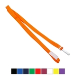 3/8" Tube Blank Lanyard with Breakaway (Plastic J-Hook)