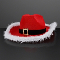 NON-Light Up Santa Cowboy Hat; Blank Pricing... from ASI 34194 ALightPromos