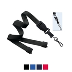 5/8" Polyester Lanyard with Breakaway (J-Hook)