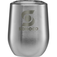 11 oz. stainless steel tumbler with double-wall, copper vacuum insulation...