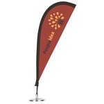 6"x14" Teardrop Double Sided Flag