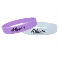 Wristband that changes color from frost to purple when exposed to... from ASI...
