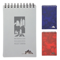 5 3/4" x 3 1/2" spiral-bound jotter notebook with PP cover... from ASI 57653...