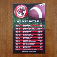 Promotional button card with full color printed custom logo, design, and......