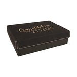 7 3/8" x 5 3/4" Leatherette Gift Box