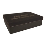 9 3/4" x 7" Leatherette Gift Box