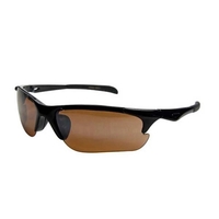 Sport Wrap Sunglasses, Semi-Rimless, Plastic - Mid Size