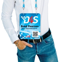 Standout at the next show or meeting with this laminated I.D.... from ASI...