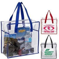 12" x 12" x 6" - ARETE Clear Vinyl Stadium Compliant Bag
