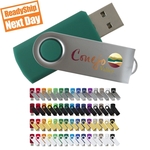 iClick USB Flash Drive - Gold Swivel (Domestic)