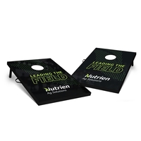 Tailgate Cornhole Set with 4 Color Process Logo