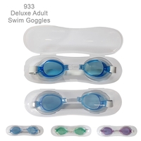 Pro style, swim goggles in attractive colors with carrying case -... from ASI...