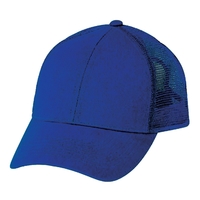 Embroidered Mesh Back Trucker Cap - Youth