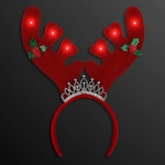 Christmas Queen Light Up Antlers Headband