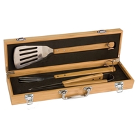 BBQ set made of bamboo and measuring 5.5" x 19.6" with... from ASI 92531...
