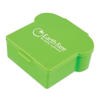 Large 5 3/4" x 5 1/4" plastic sandwich box.... from ASI 98360 WOWLine