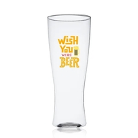 12 oz. plastic pilsner glass with customization.... from ASI 39552 BEL Promo