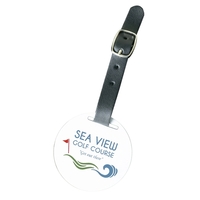 Round Metal Bag Tag