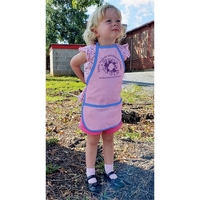4" x 18" youth-sized poly-cotton twill apron; includes 2 pockets and... from...