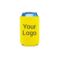 Colorful Collapsible Neoprene Can Cooler, 12 oz.