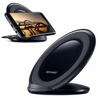 Round Wireless Charger with Stand, 10W
