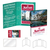 Tek Booklet with Credit Card Style Dental Floss with Mirror