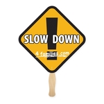 Full Color Rd Diamond Shape Sandwich Fan