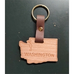 2" - Washington Hardwood Keychains