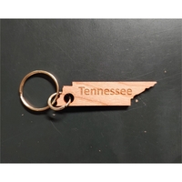 Keychain made of wood measuring 2" and in the shape of... from ASI 92531...