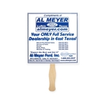 Full Color Square Shape Sandwich Fan