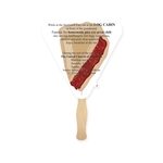 Full Color Triangle Shape Sandwich Fan