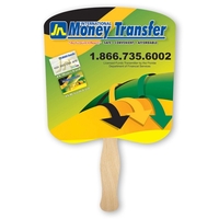 Bread shaped full color sandwiched style hand fans.... from ASI 93520 Ventura...